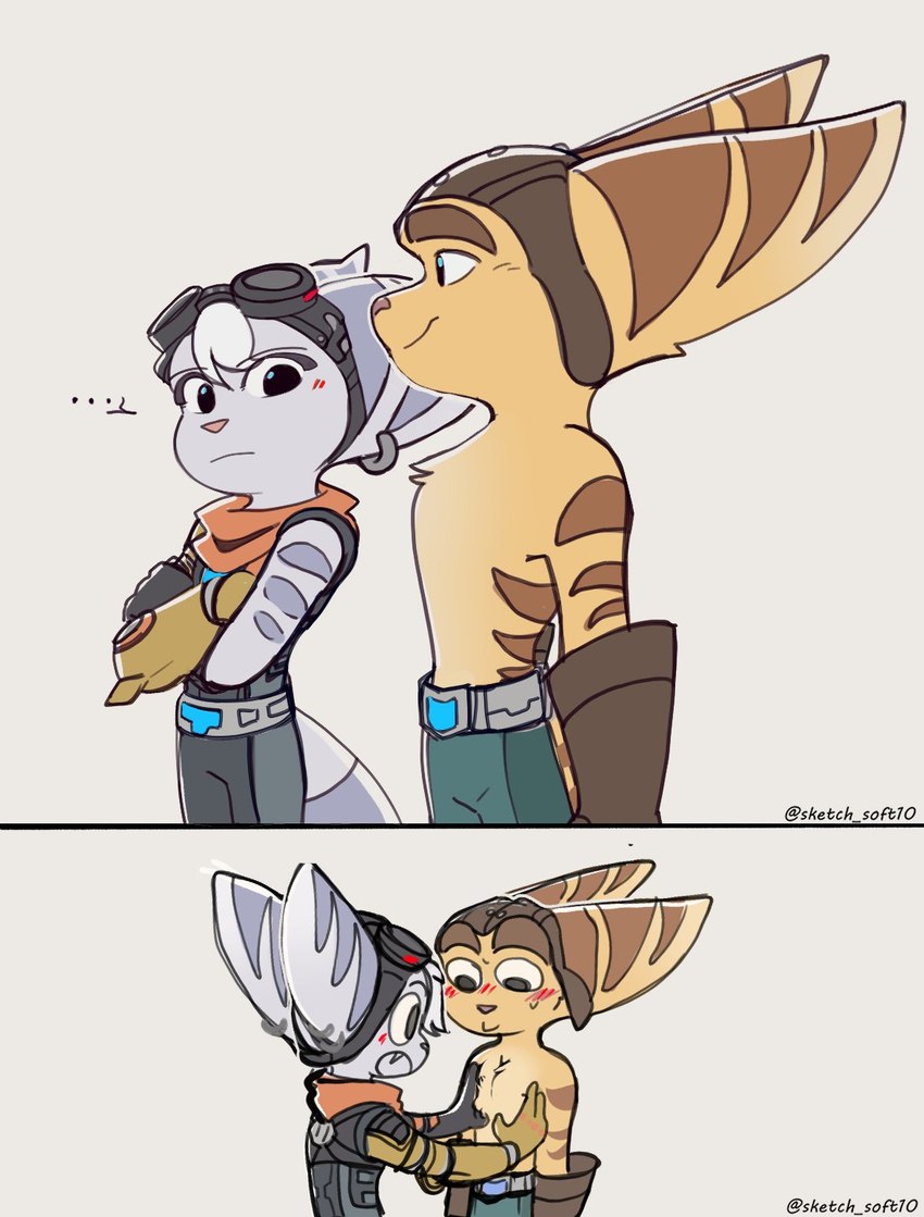 ratchet and rivet (sony interactive entertainment and etc) created by time fluffy500