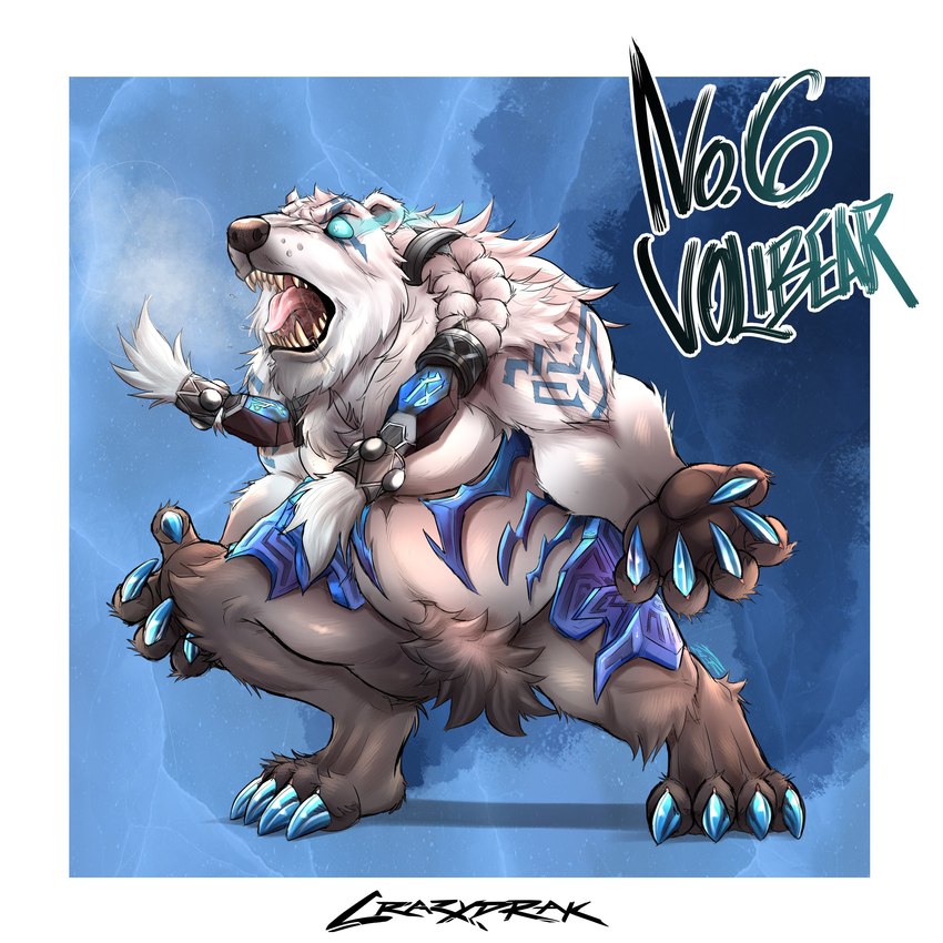 volibear (league of legends and etc) created by crazydrak