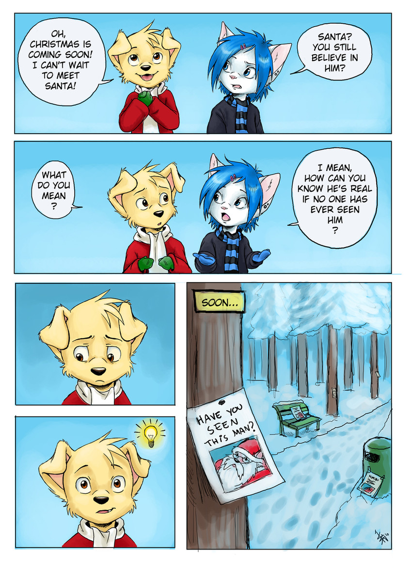 lillith and sam (christmas) created by oomizuao