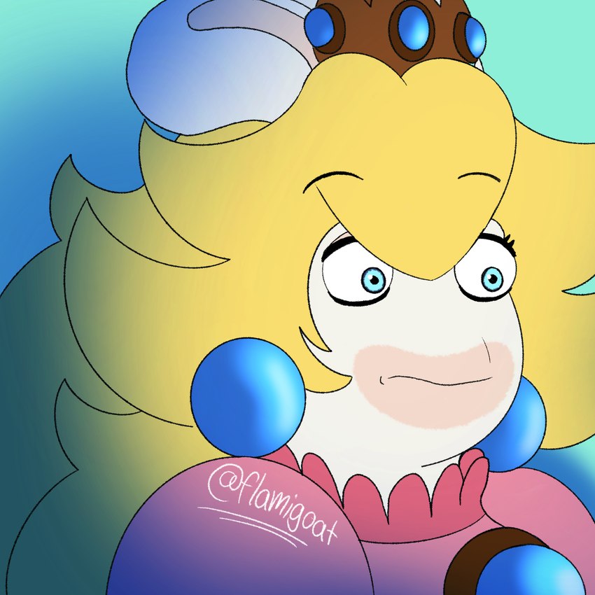 rabbid peach (mario plus rabbids kingdom battle and etc) created by flamigoat