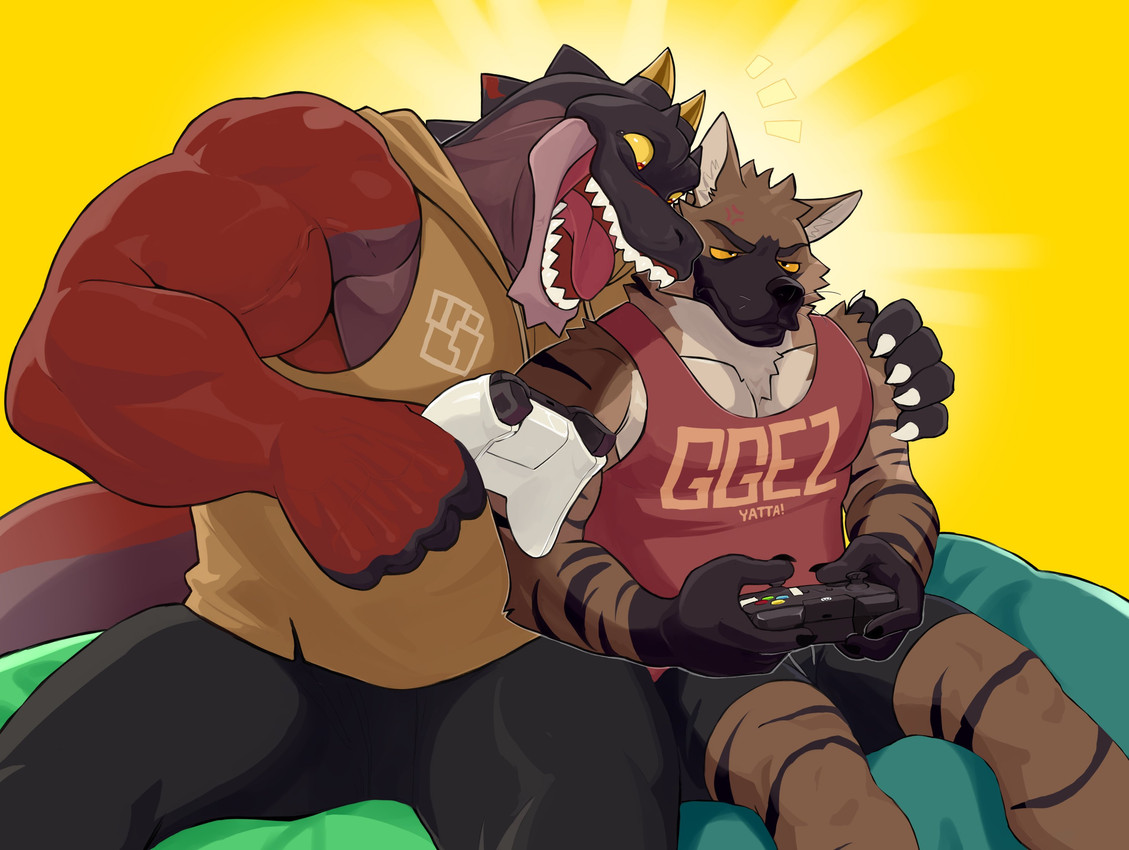 bruce and redline (xbox game studios and etc) created by catn1p