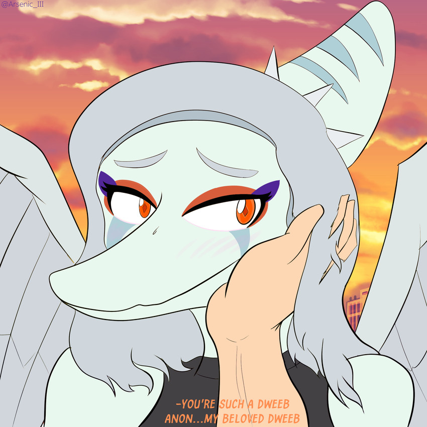 anon and fang (goodbye volcano high and etc) created by arsenic iii