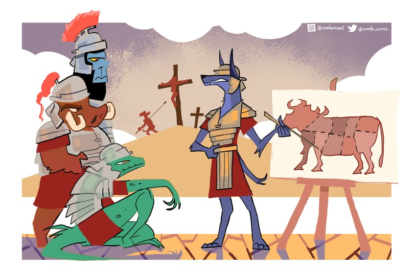 judas iscariot (film) and etc created by oreste comics