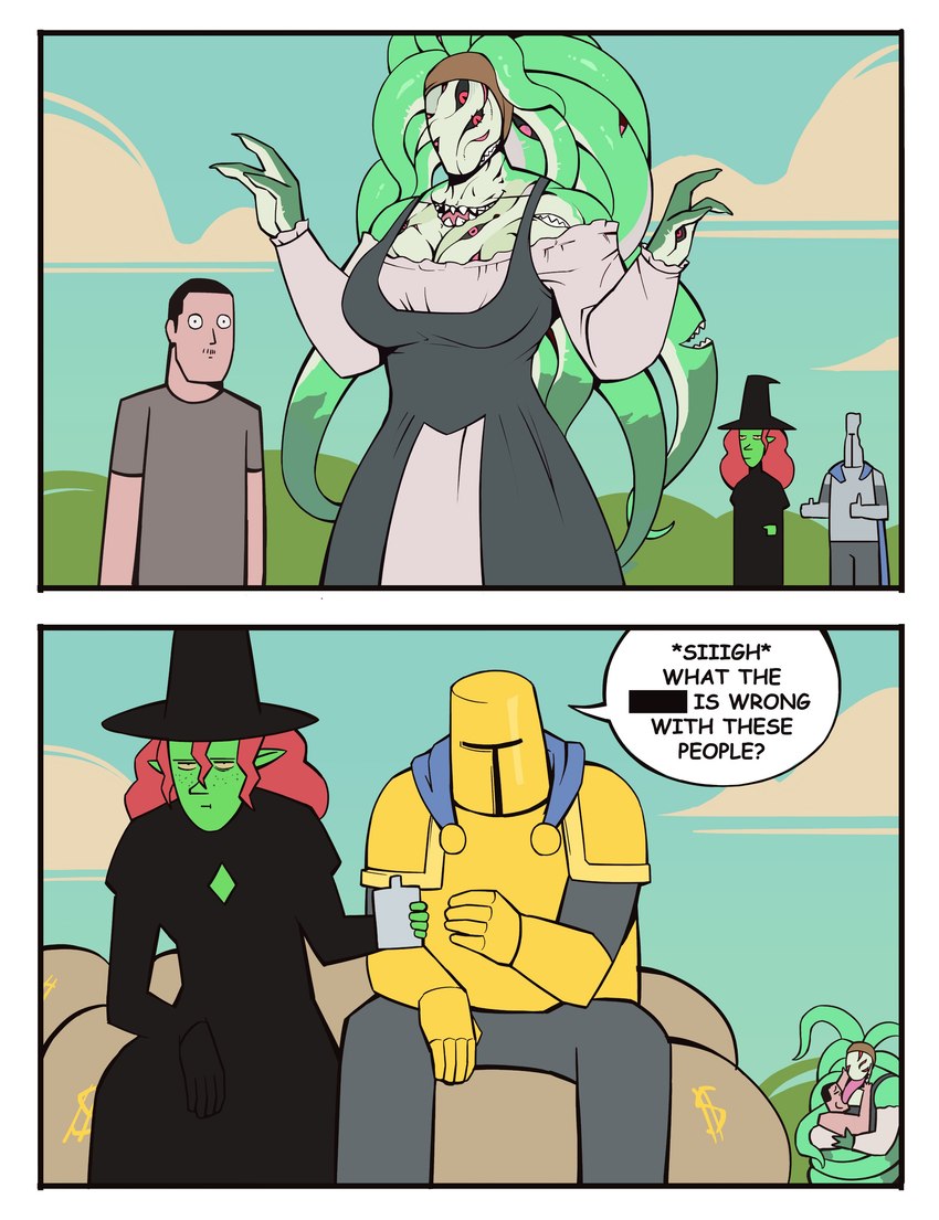 elphaba and the knight created by bonnymama7