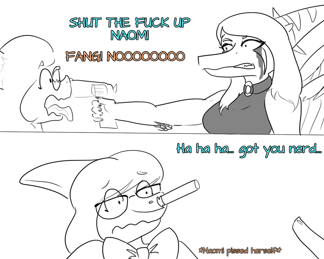 fang and naomi (goodbye volcano high and etc) created by arsenic iii