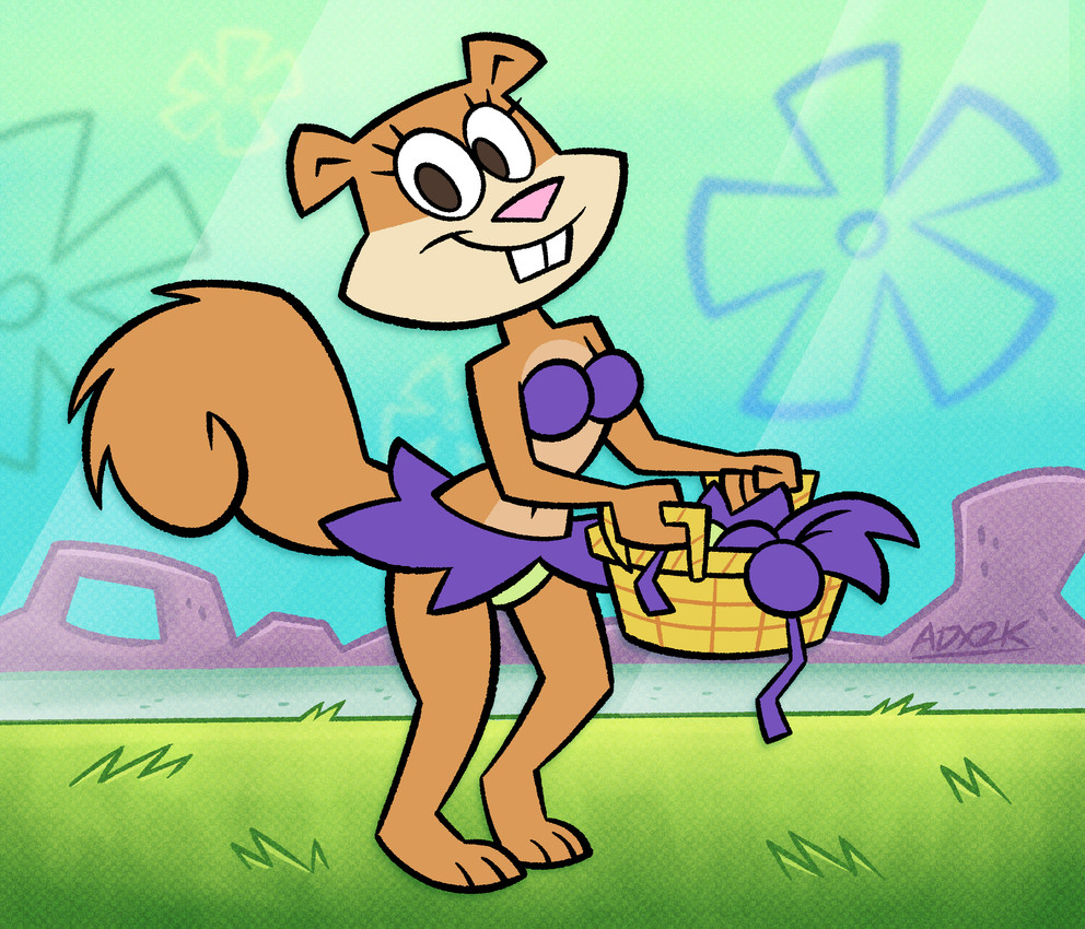 sandy cheeks (spongebob squarepants and etc) created by artdexo2000