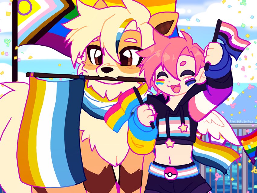 lgbt pride month and etc created by kingsillysmilez