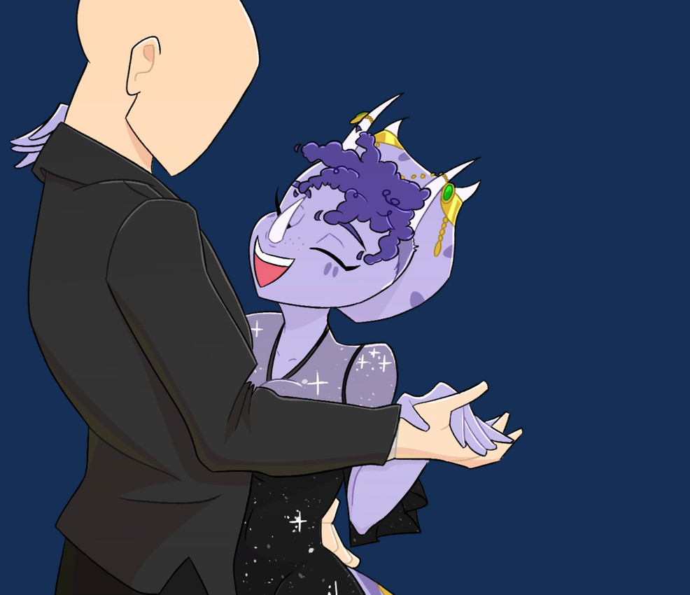 anon and trish (goodbye volcano high and etc) created by cavemanon
