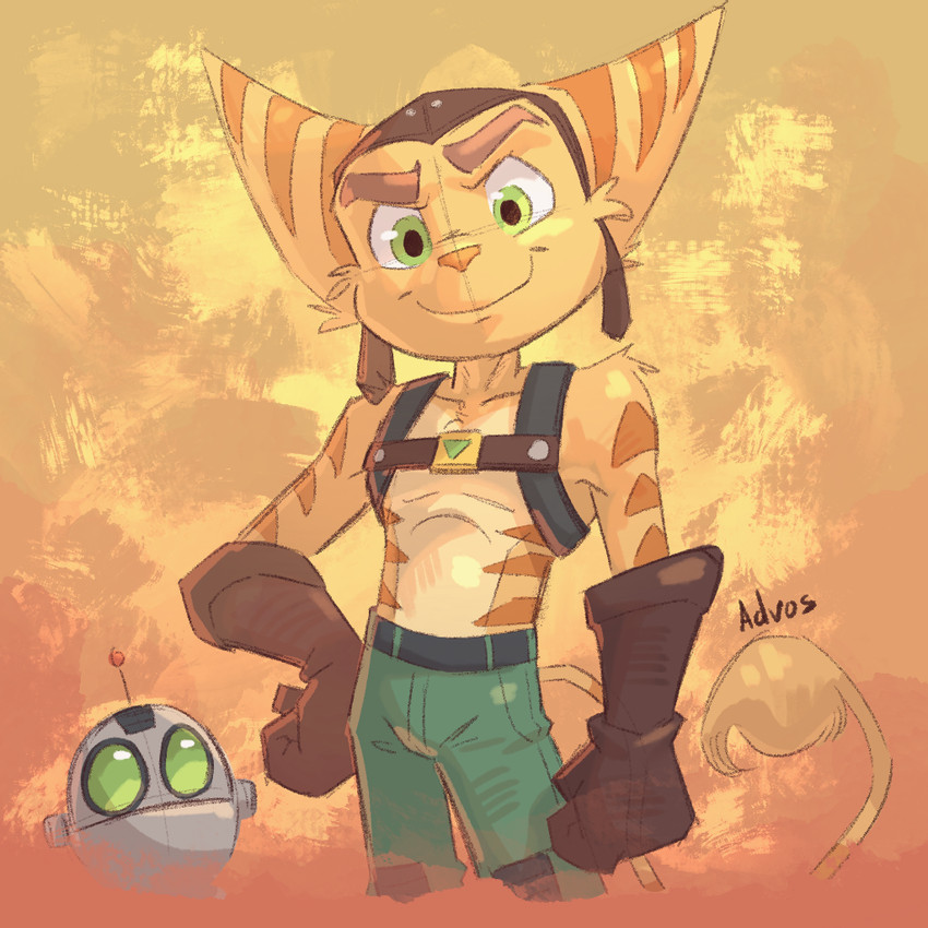 clank and ratchet (sony interactive entertainment and etc) created by advos