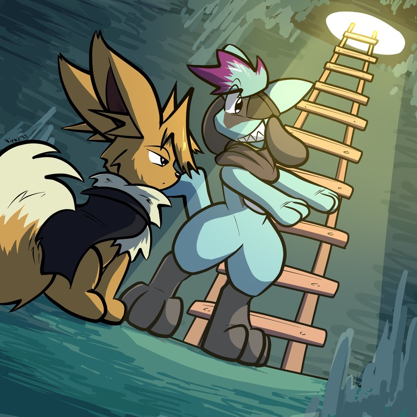 virmir and zinc (pokemon mystery dungeon and etc) created by virmir