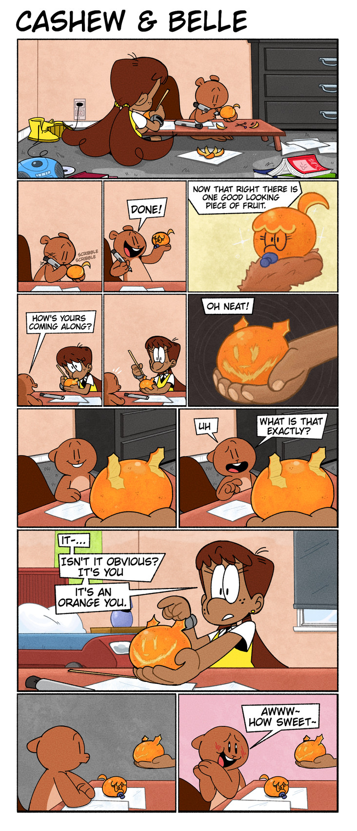 belle and cashew (cashew and belle) created by fullhero