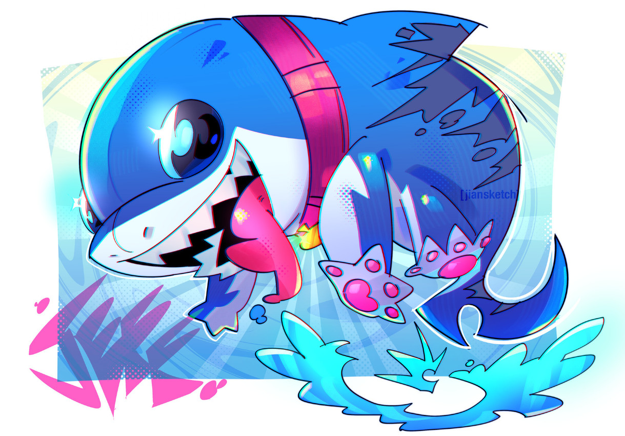 jeff the land shark (marvel rivals and etc) created by jiansketch