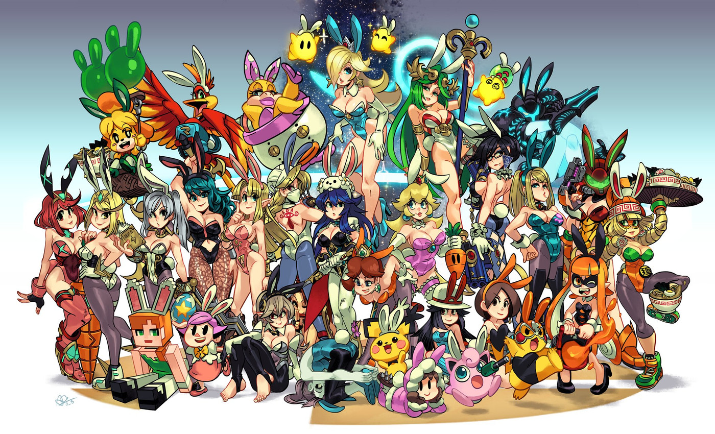 byleth, corrin, robin, cosplay pikachu, villager, and etc (super smash bros. ultimate and etc) created by alex ahad