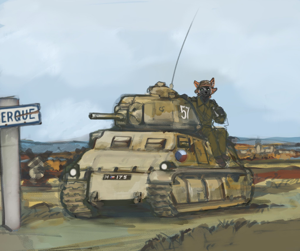 eddy fox crossfox (somua s-35) created by banoncat