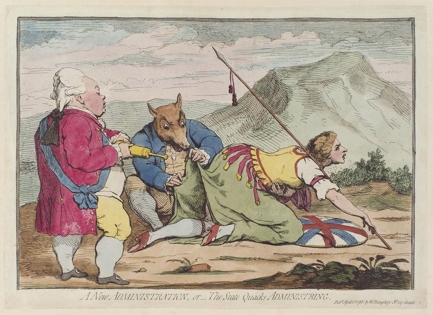charles fox (public domain) created by james gilray