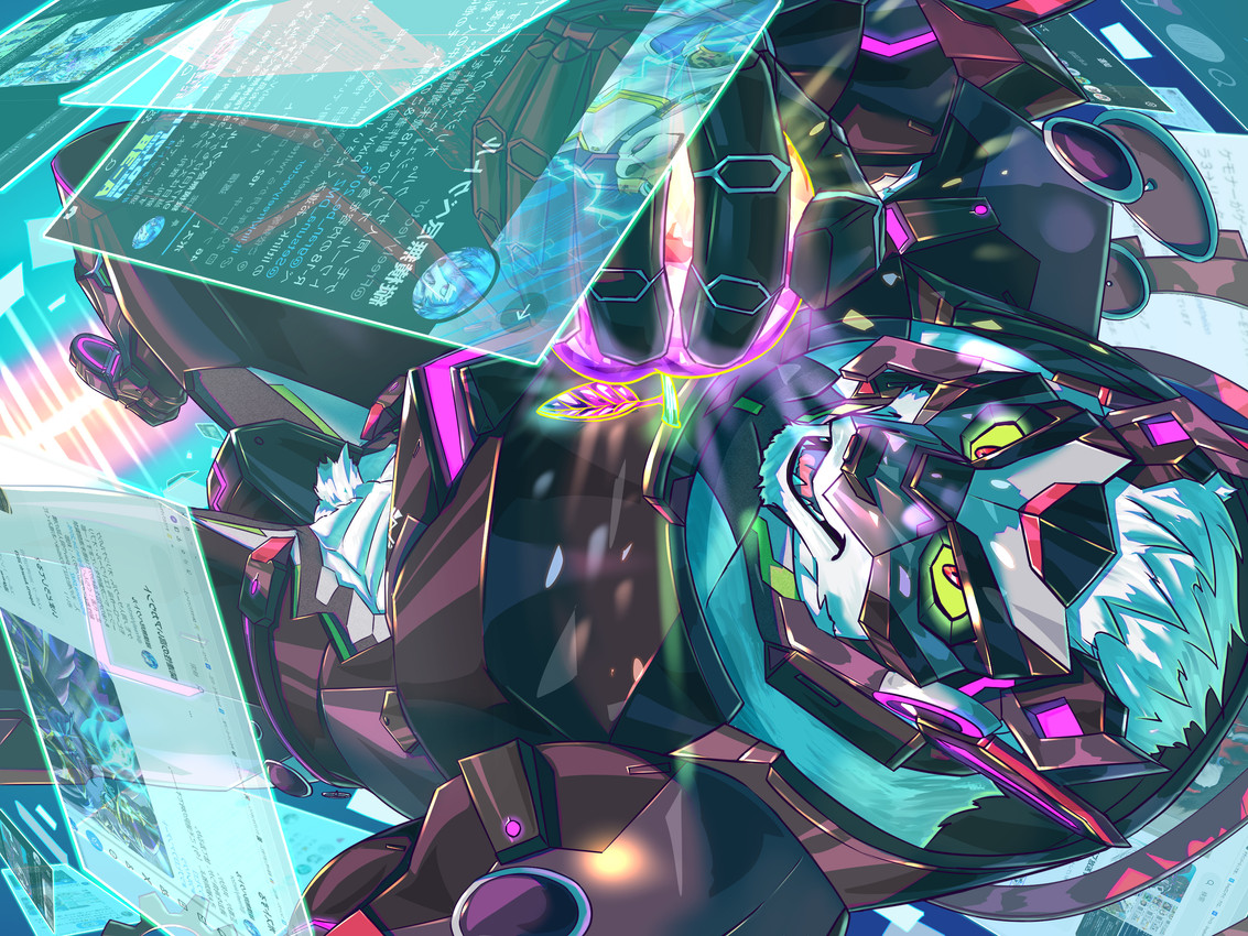 enigma (tokyo afterschool summoners and etc) created by freelyvector