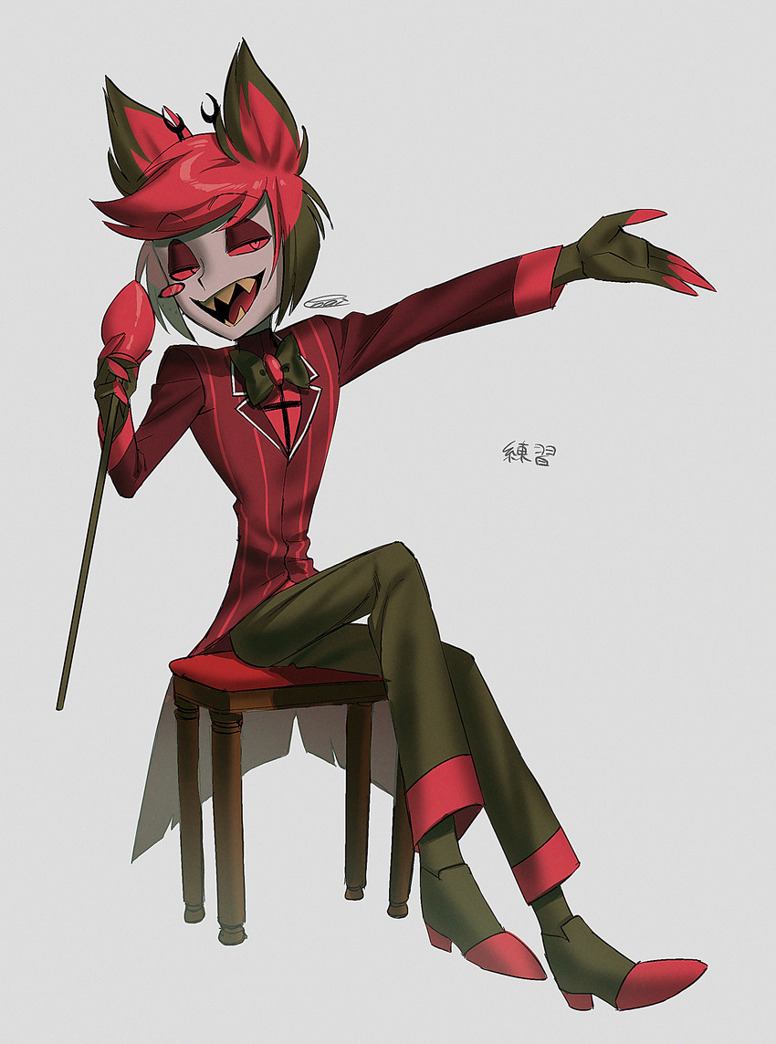 alastor (hazbin hotel and etc) created by enaic31