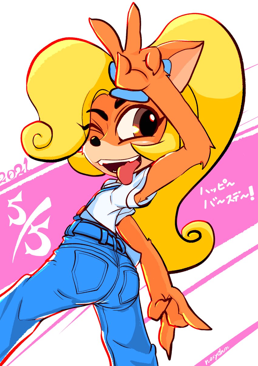coco bandicoot (crash bandicoot (series) and etc) created by noxydnm