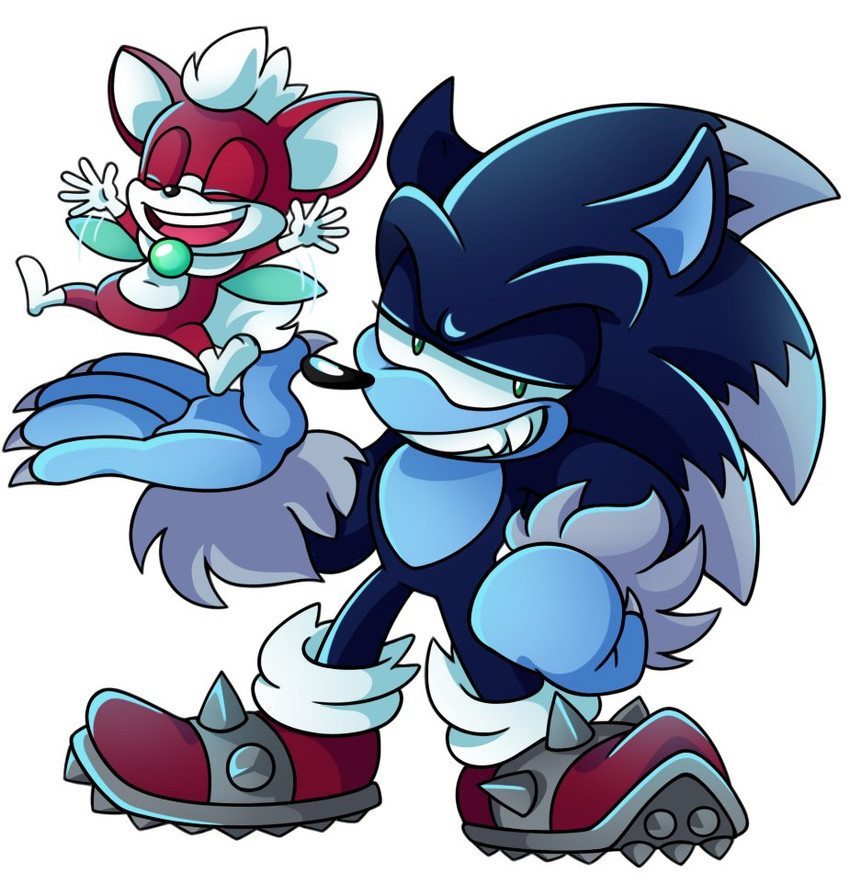 chip, sonic the hedgehog, and sonic the werehog (sonic the hedgehog (series) and etc) created by 8-bit-britt