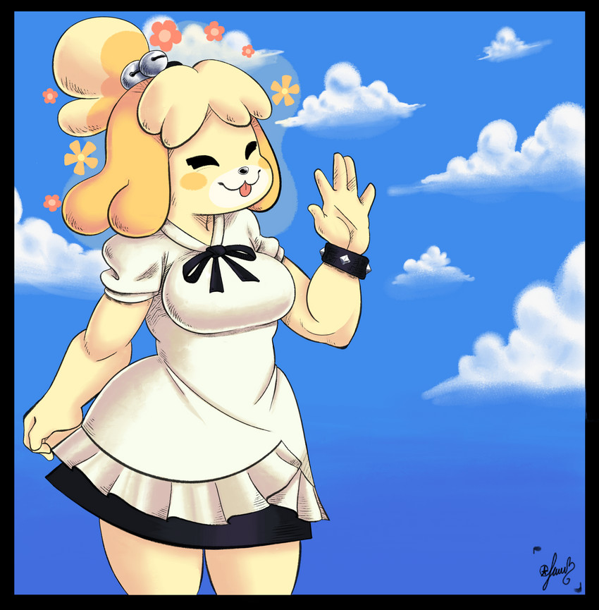 isabelle (animal crossing and etc) created by panthera cantus