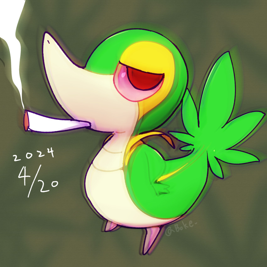 ralsei smoking blunt and etc created by boke (artist)