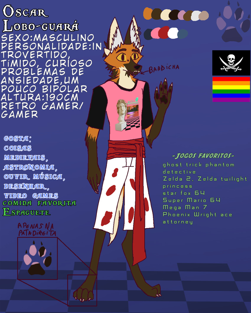 oscar created by lobo guarana(artist)