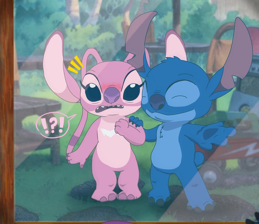 angel and stitch (lilo and stitch and etc) created by dr doc md