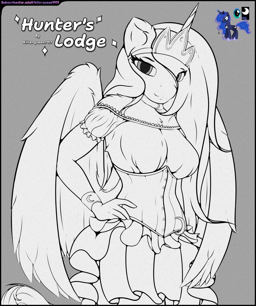 princess luna (friendship is magic and etc) created by killerqueen1911