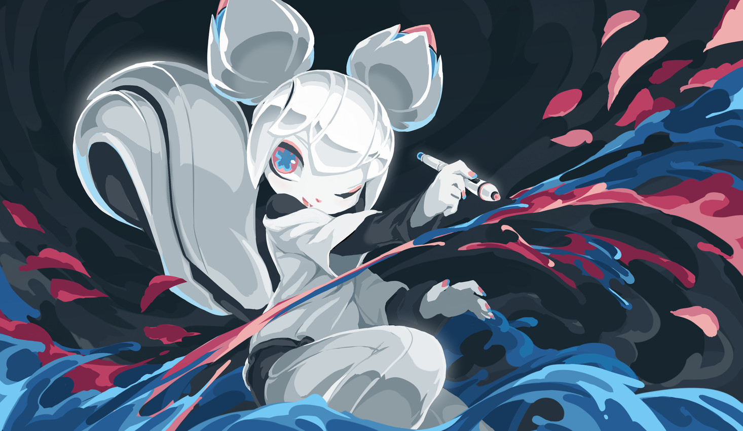 kiki the cyber squirrel (krita (copyright) and etc) created by tyson tan