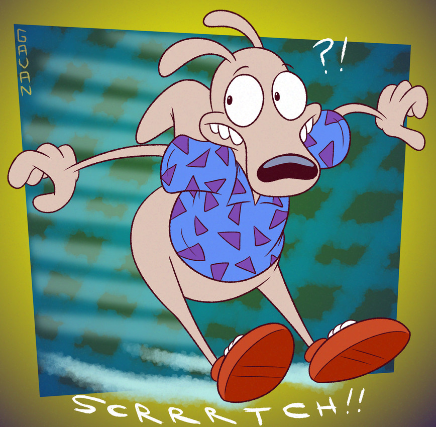 rocko rama (rocko's modern life and etc) created by gavanzude