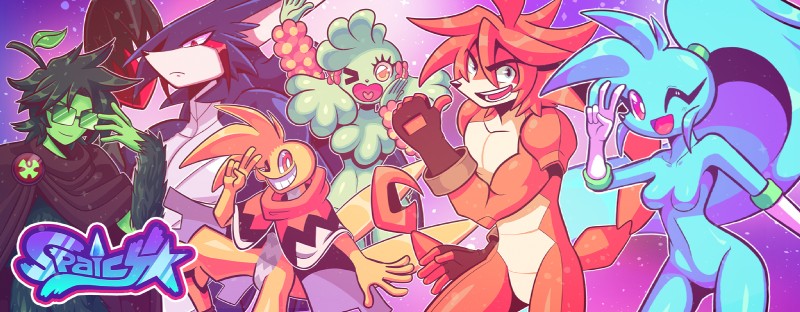 lobster hockett, spaicy chicross, faunerd valker, mint starberry, zag tinopi, and etc (spaicy) created by loulouvz