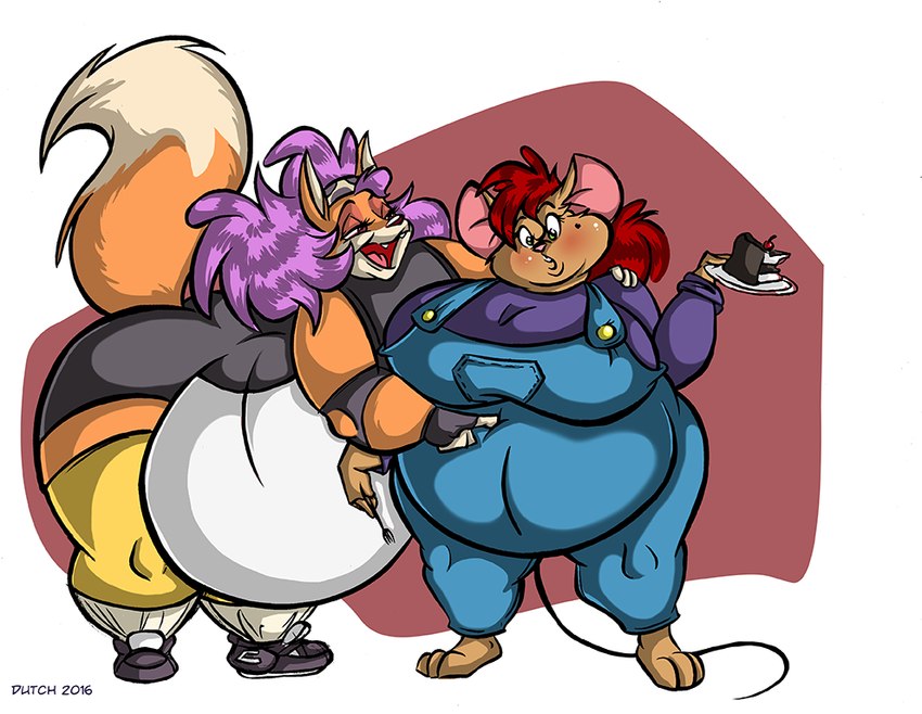 flor bonnie and misty (misty the mouse) created by dutch (artist)