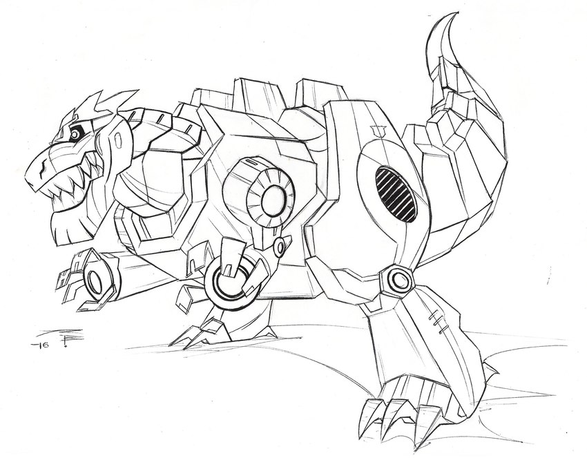 grimlock created by crazydrak