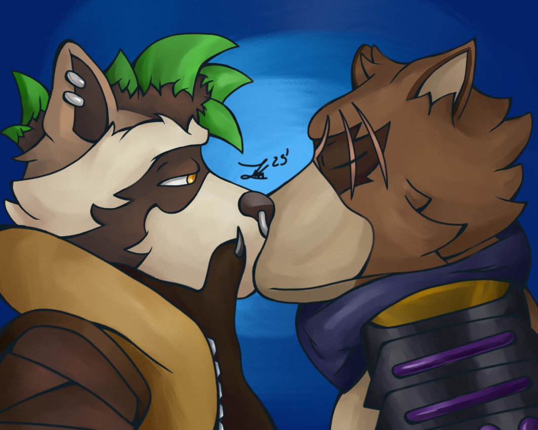 hajime and rufus (epic games and etc) created by welp can