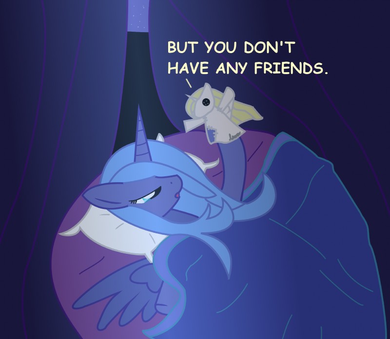 princess luna (friendship is magic and etc) created by dazed-and-wandering