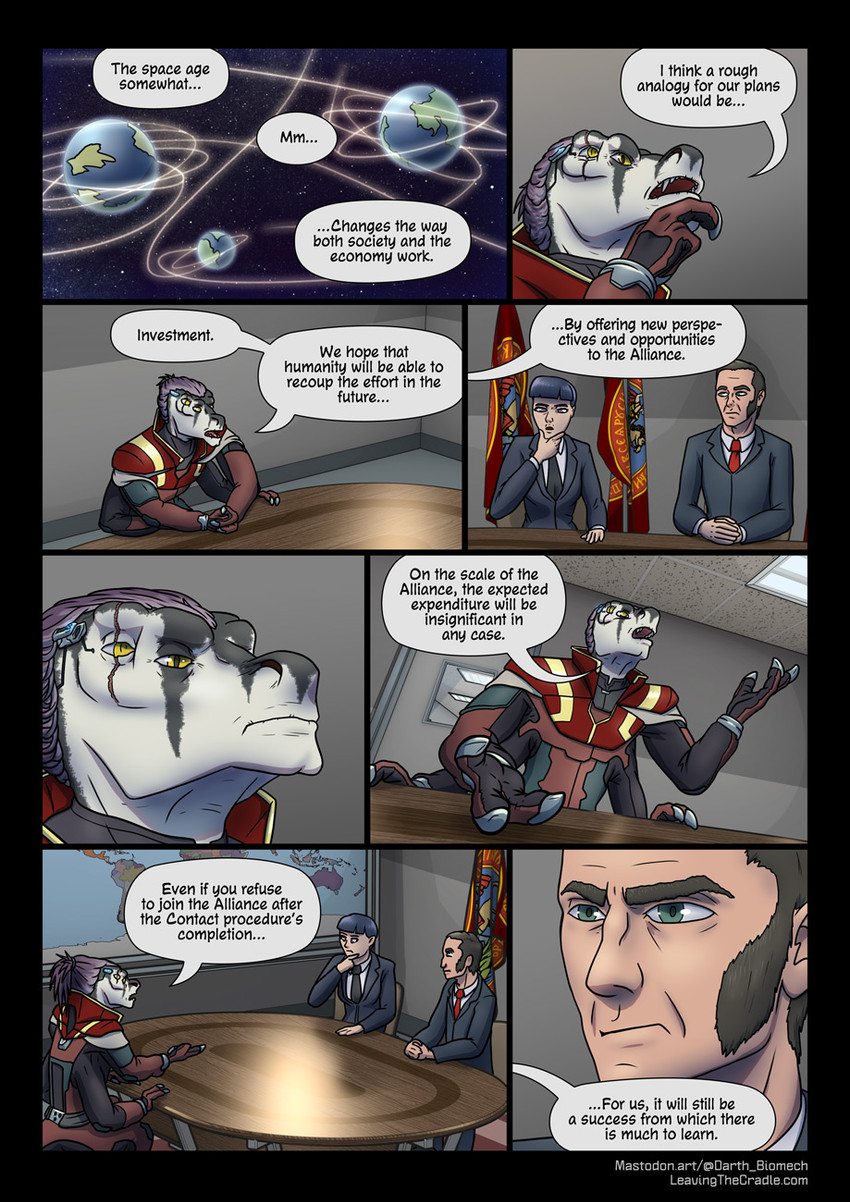 agent iskra and zane htrua sha (leaving the cradle) created by darth biomech