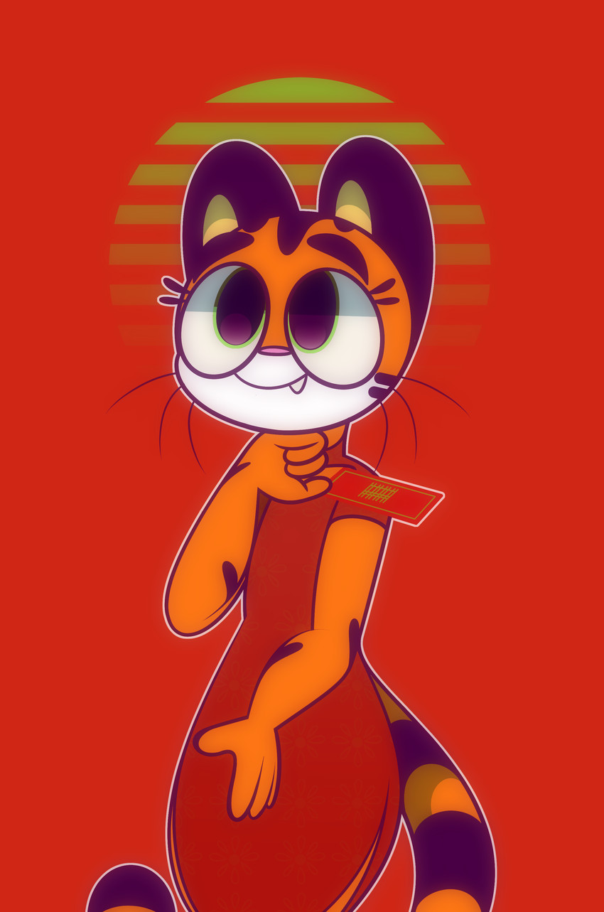kiki (year of the tiger and etc) created by rasmuslikestodraw