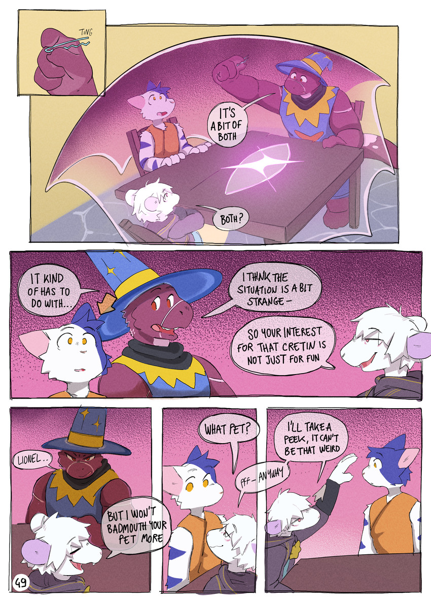 lionel, lynn, and the wizard created by martindosent