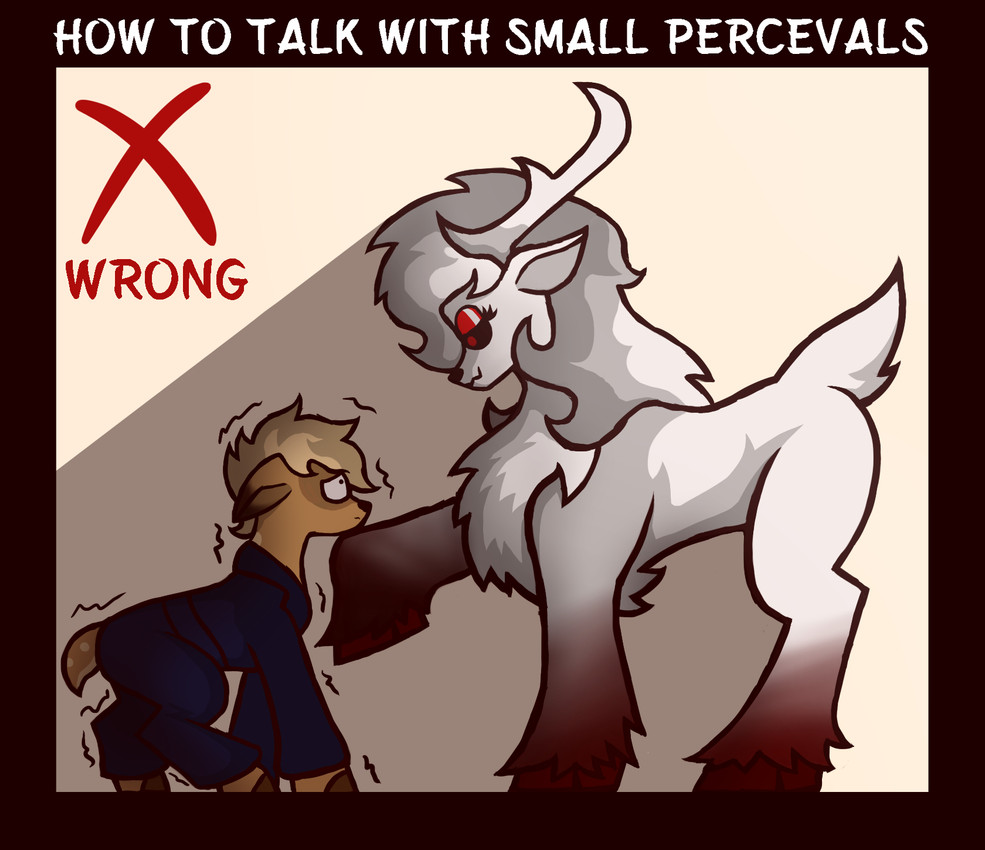 kreamie tempest and percy tempest (how to talk to short people and etc) created by watcoon