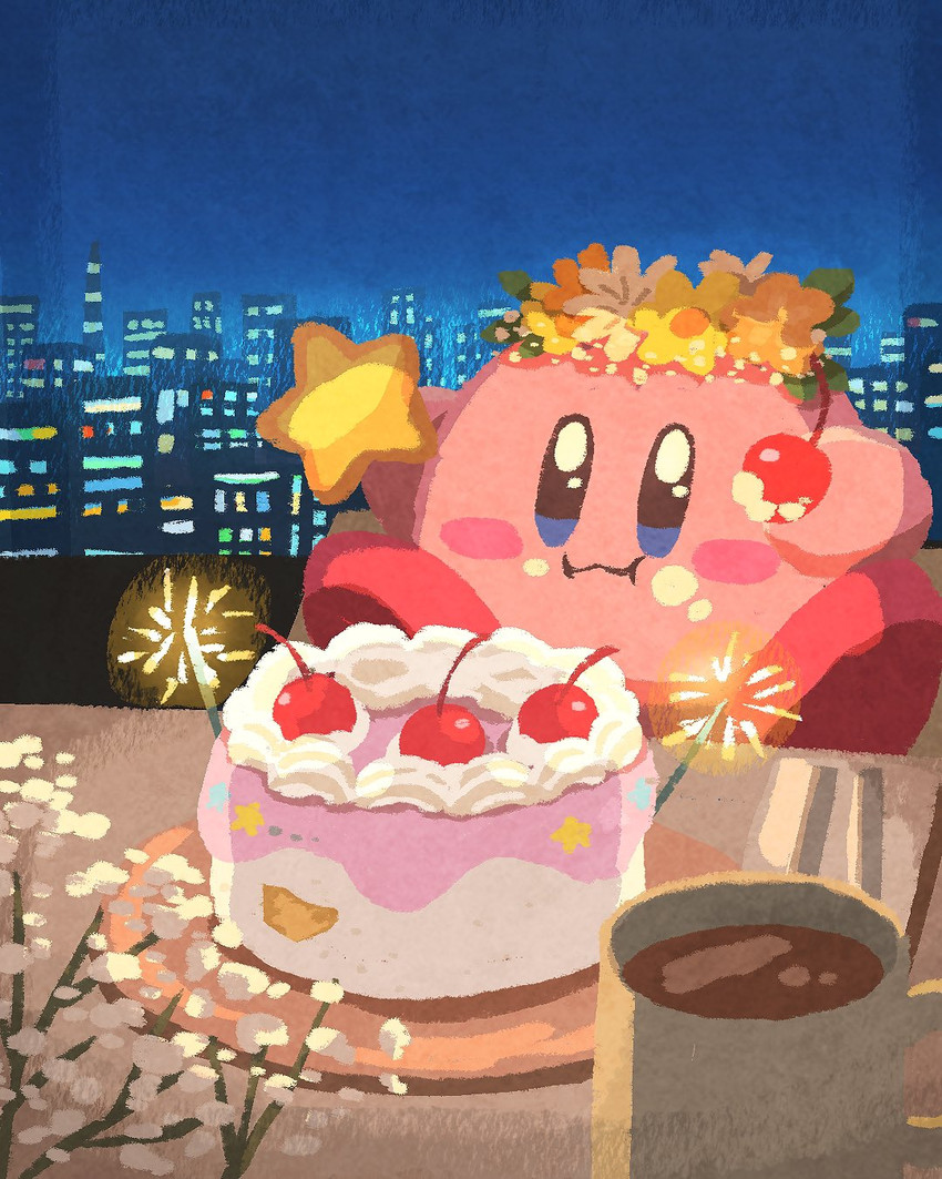 kirby (kirby's anniversary and etc) created by ara love kirby