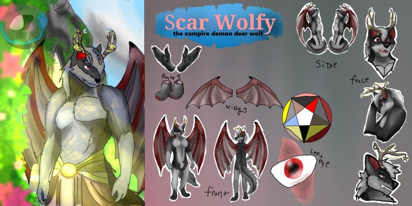 scar wolfie created by cor1998l