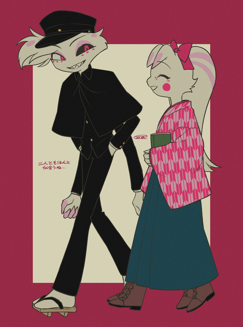 angel dust and molly (hazbin hotel and etc) created by enaic31
