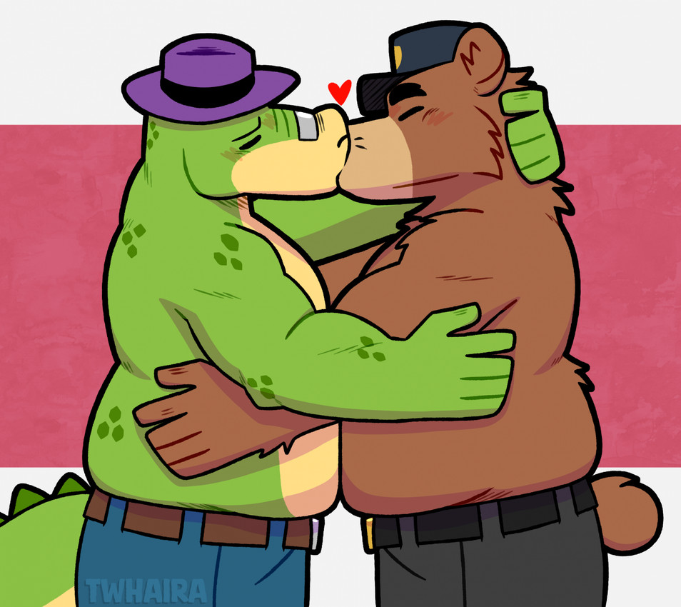 brok and r.j. (brok the investigator and etc) created by haira