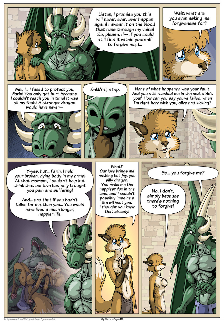 farin and sekk'ral (mythology) created by geminisaint
