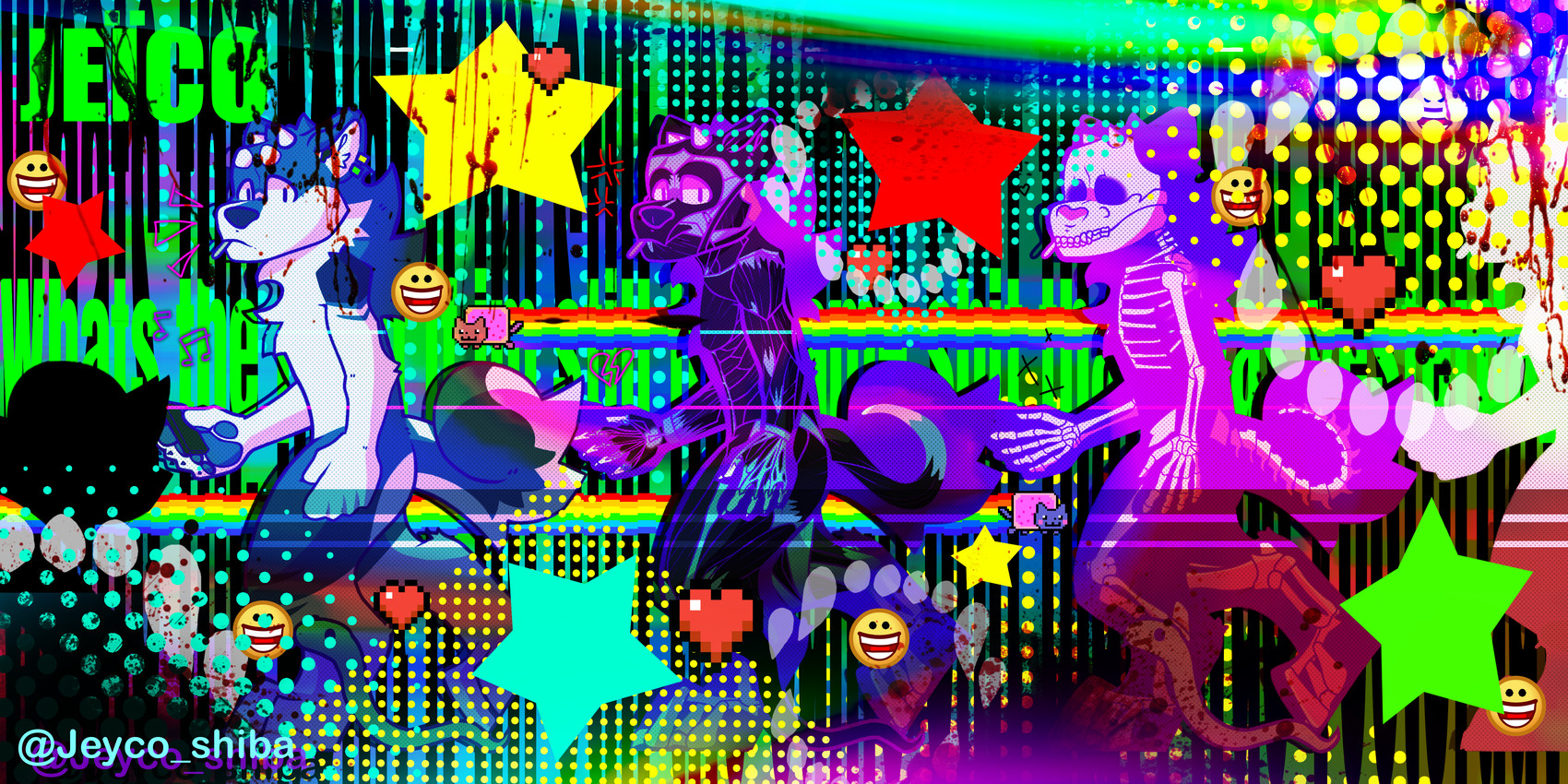 nyan cat (nyan cat (copyright)) created by jeyco shiba