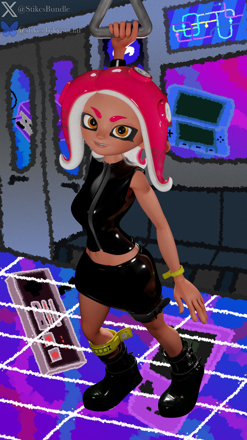 agent 8 (nintendo entertainment system and etc) created by stikcs