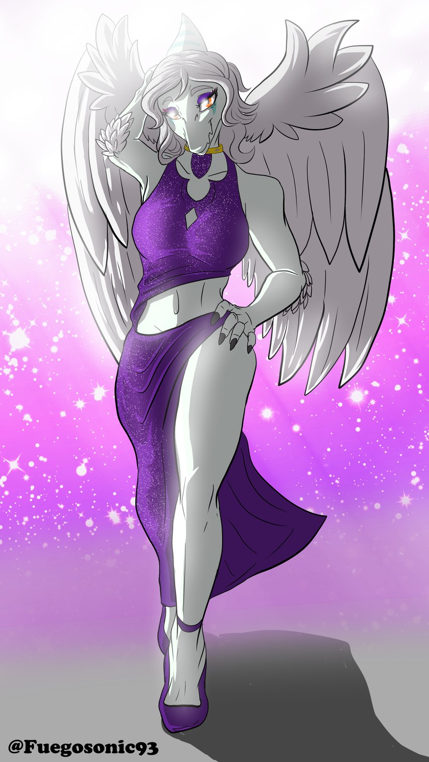 fang (goodbye volcano high and etc) created by fuegosonic93