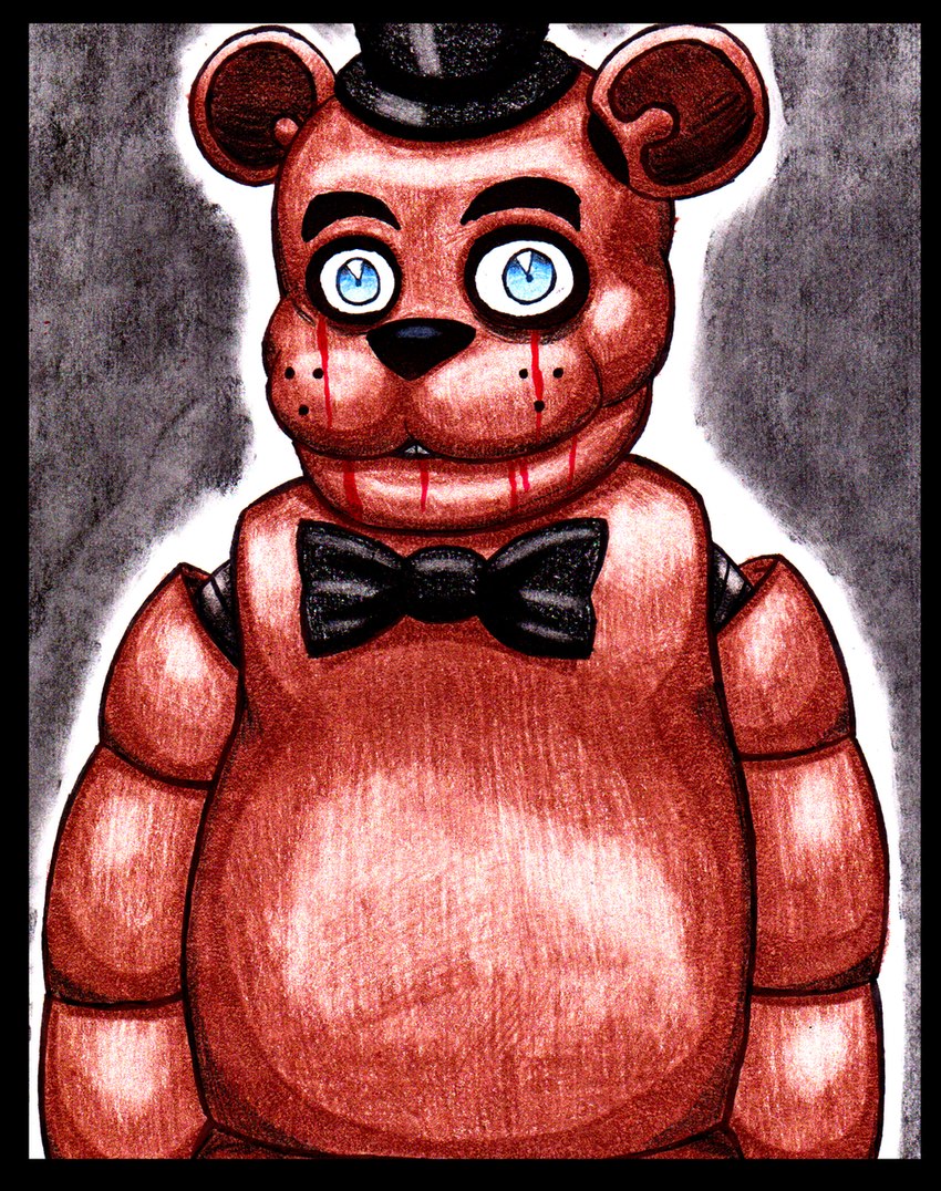 freddy (five nights at freddy's and etc) created by tehcreechibi