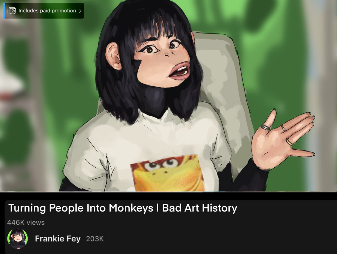 donkey kong and frankie fey (donkey kong (series) and etc) created by redustheriotact