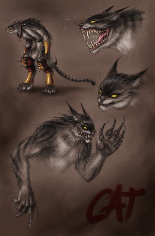 cheshire cat (alice in wonderland) created by niki-uk